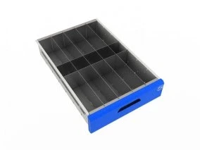 Комплект перегородок в ящик WOKER PRO 27E х 36E №2 (высота 135 мм)