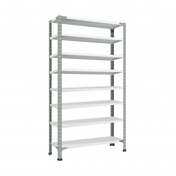 Стеллаж СТ-012 ESD 2000х1000х400 с 8 полками до 140 кг