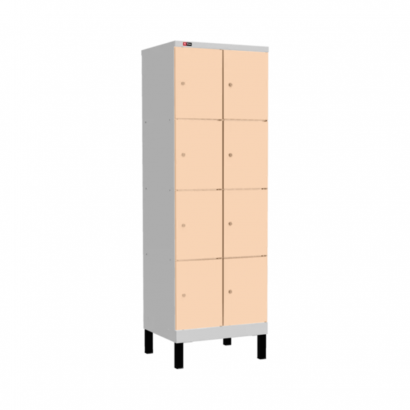 Шкаф Диком УНО-324 (RAL 7038 + RAL 1015) на ножках