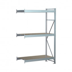 Стеллаж SGR-V 3000х1200х800 3 яруса (рамы, балки, настил - цинк) ДС