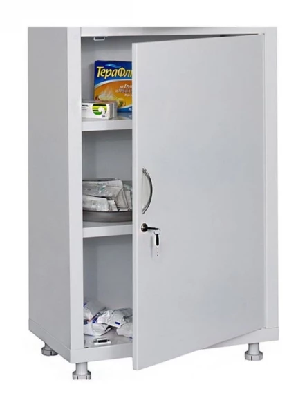 Шкаф для хранения медицинского инструментария HILFE МД 1 1760/SS
