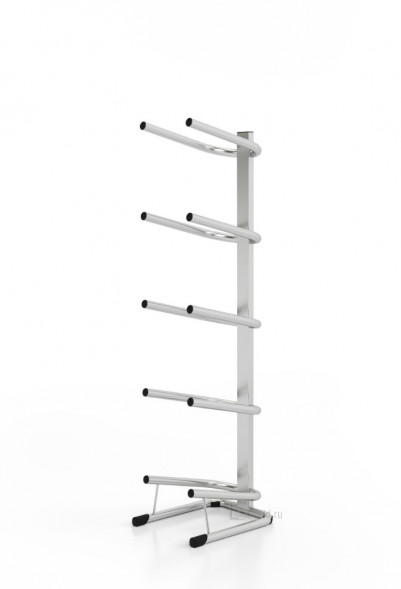 Стойка Бридж-5 для 5 бутылей по 19 л, металлик