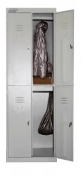 Шкаф металлический для одежды ШРК 24-800 1850х800х500 мм