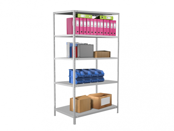 Стеллаж MS Standart 1850х700х600 c 5 полками
