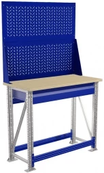 Верстак мини с двумя экранами и подвесным ящиком M100.MF1/MF1.120