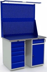 Верстак комбинированный для балкона WT120.WD5/WD2.021