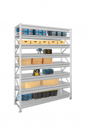 Стеллаж для хранения в гараже MS Pro Z 3000х1200х400 мм 8 ярусов