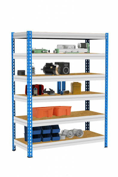 Стеллаж МКФ 2000х1525х760 6 ярусов