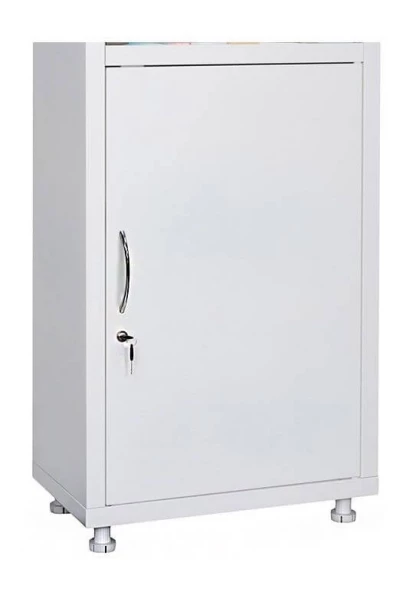 Шкаф медицинский со стеклом HILFE МД 1 1760/SG