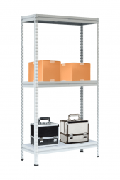 Стеллаж МС-Т 2500х1856х784 мм 3 яруса настил металл