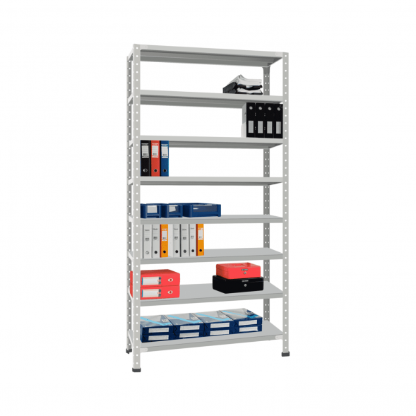 Стеллаж СТ-012 1800х1000х600 с 8 цинк полками до 140 кг