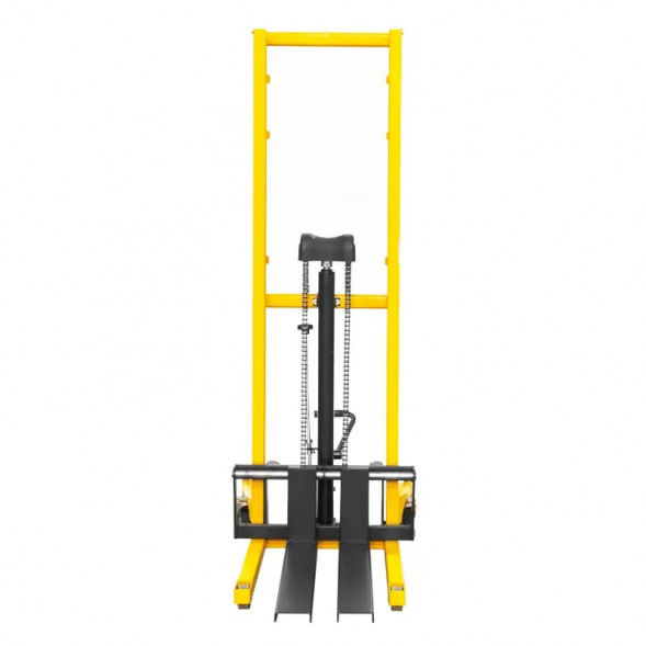 Ручной гидравлический штабелер SDJ 0516 (г/п 500 кг, 1.6 м, раздвижные вилы 200-550 мм) SMART