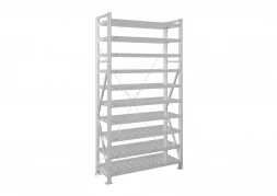 Стеллаж металлический MS U 3000х1200х600 10 полок перфорированные до 300 кг