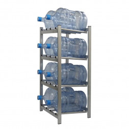 Стеллаж для воды Бомис-8 на 8 бутылей 19 л