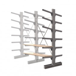 Стеллаж консольный двухсторонний КСр 2500х1696х1600 6 ярусов ДС