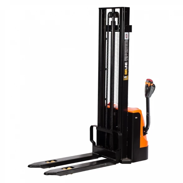 Штабелер электрический самоходный SIBLINE, модель CL1230J, 1,2т*3м (сопровождаемый),литий-ионная АКБ