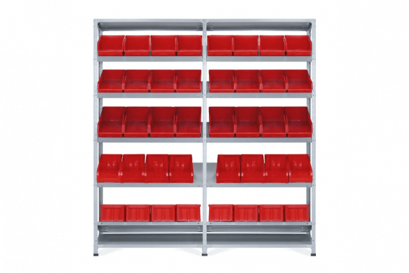 СТ-012 Стеллаж наклонный ДиКом (5 ярусов)