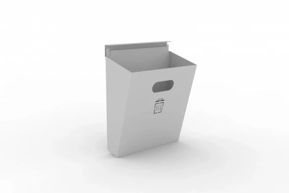 Урна подвесная (RAL7046)