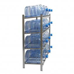 Стеллаж для воды Бомис-12 на 12 бутылей 19 л