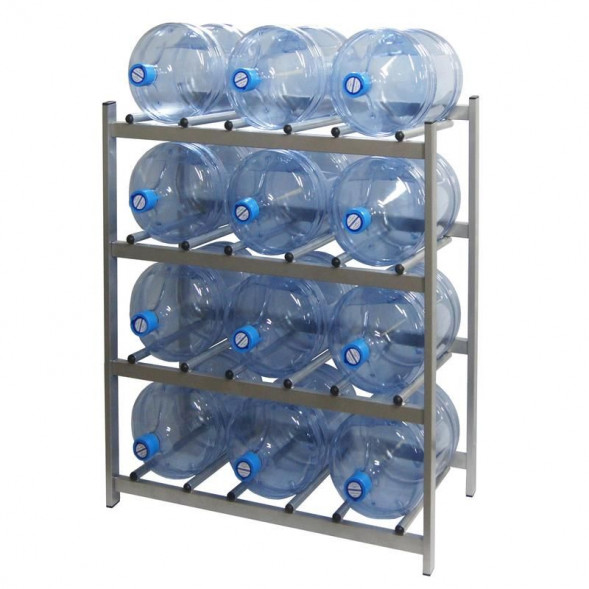 Стеллаж для воды Бомис-12 на 12 бутылей 19 л