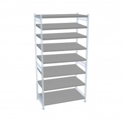 Стеллаж СТ-031 цинк 2491х1300х600 8 полок до 250 кг