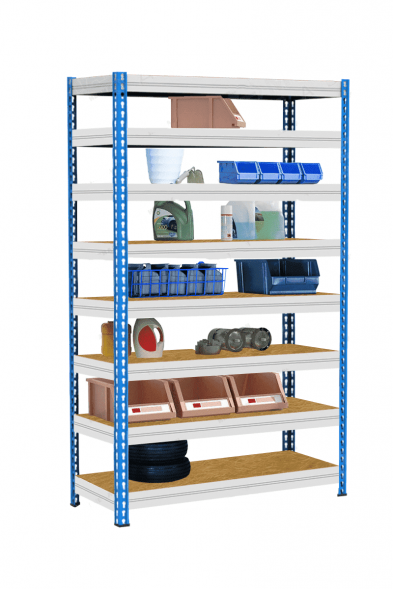 Стеллаж МКФ 2500х1830х508 8 ярусов