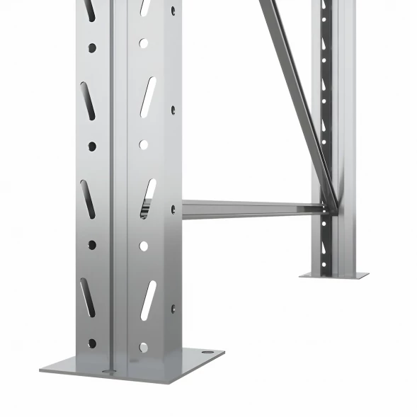 Стеллаж двойной глубины 3000х2700х1100 до 2430 кг / до 12670 кг секция