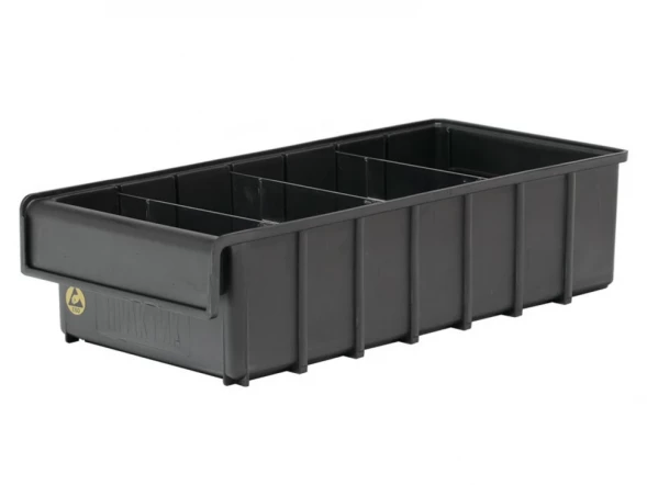 Стеллаж для метизов 2000х700х400 18 пластиковых ящиков