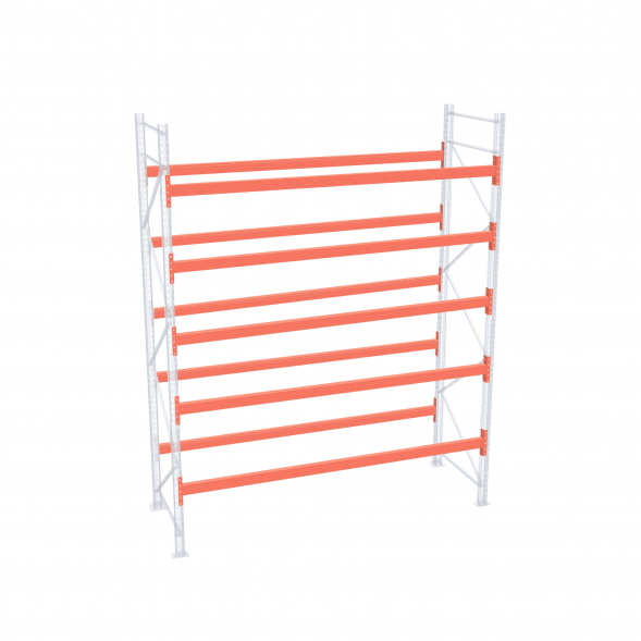 Стеллаж палетный ДиКом СП 5000х1800х1000 с 5 ярусами до 5500 кг / до 2750 кг на паллет П-90