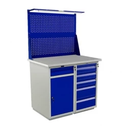 Верстак металлический для дачи Практик WT100.WD2/WD5.021