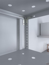 Стеллаж ТС Лайт 2000х1000х800 с 7 перфорированными полками