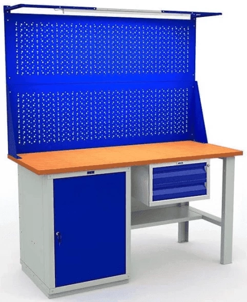 Верстак Практик с полками модульный W160.WS1/F2.121