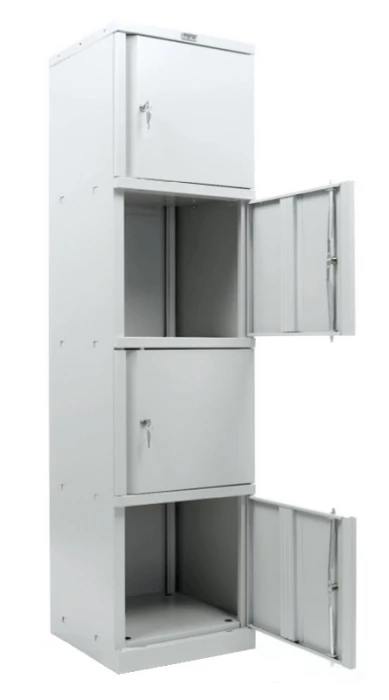 Шкаф металлический Практик АМ 1845/4 S20499181402