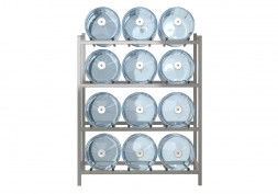 Стеллаж Бомис-12Л для 12 бутылей 19 л