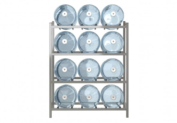 Стеллаж Бомис-12Л для 12 бутылей 19 л