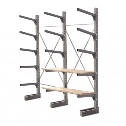 Стеллаж консольный односторонний КСр 2500х3294х960 5 ярусов