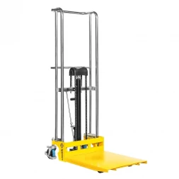 Ручной гидравлический штабелер PJ4150 400 кг; 1,5 м; с вилами и площадкой SMARTLIFT SMART