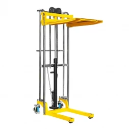 Ручной гидравлический штабелер PJ4150 400 кг; 1,5 м; с вилами и площадкой SMARTLIFT SMART