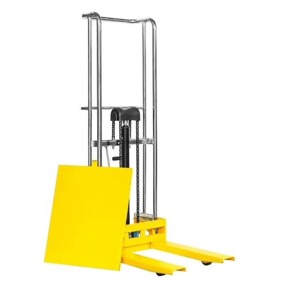 Ручной гидравлический штабелер PJ4150 (400 кг; 1,5 м; с вилами и площадкой) SMARTLIFT (SMART)