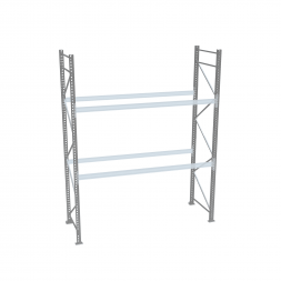 Стеллаж палетный ДиКом СП 3500х1800х1000 с 2 ярусами до 3300 кг / до 1650 кг на паллет П-110