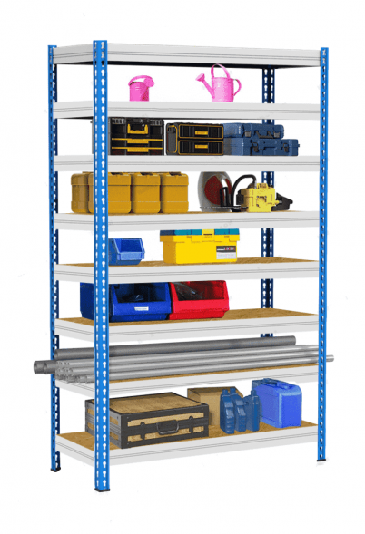 Стеллаж МКФ 2000х1525х610 8 ярусов