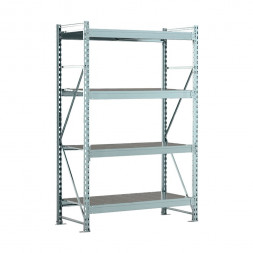 Стеллаж SGR-V 3000х1800х800 4 яруса (рамы, балки, настил - цинк) ОС