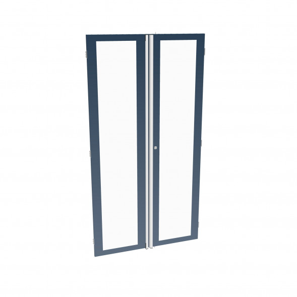 ВС-055 Двери с окнами, RAL 7016