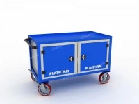 Тележка инструментальная PLATFORM 1300х700.006 (Колеса-литая резина)