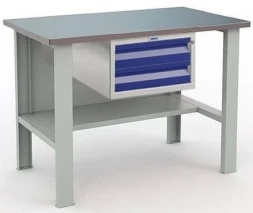 Верстак с подвесным ящиком гаражный WT120.F1/F1.100