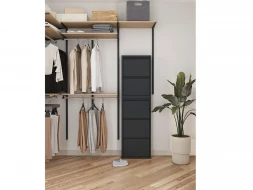 Металлическая обувница 2 полки Практик ОМ-2