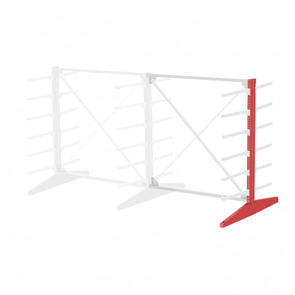 Стеллаж консольный двухсторонний Sortex 1920х1587х1280 6 яруса ДС