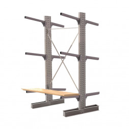 Стеллаж консольный двухсторонний КЛр 2500х1634х1700 (800) 3 яруса