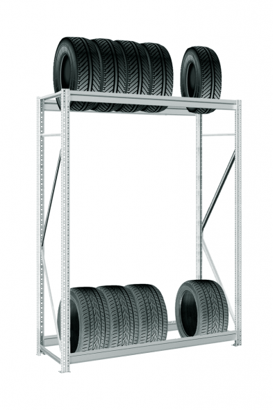 Стеллаж MS Pro Z для колес 2500х1200х400 мм 2 яруса