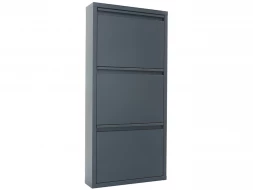 Металлическая обувница 3 полки Практик ОМ-3